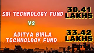 SBI Technology Fund vs Aditya Birla Sun Life Technology Fund