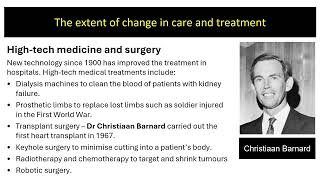 Medicine in Modern Britain - EdExcel GCSE History Medicine in Britain