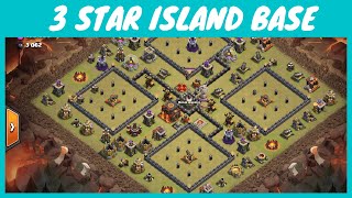 Th10 Popular Island Base 3 Star Attack Strategy Th10 Island Base Attack Strategy - Clash Of Clan