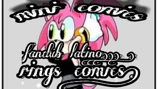 rings comics _mini comics_ Amy y sonic.exe _fandub latino_