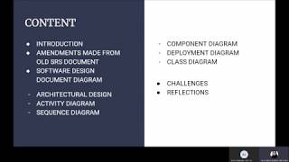 BITP2223 SOFTWARE REQUIREMENT AND DESIGN PRESENTATION