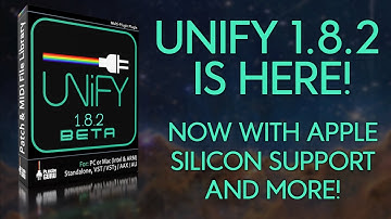 This is Unify 1.8.2 with Apple Silicon Support!