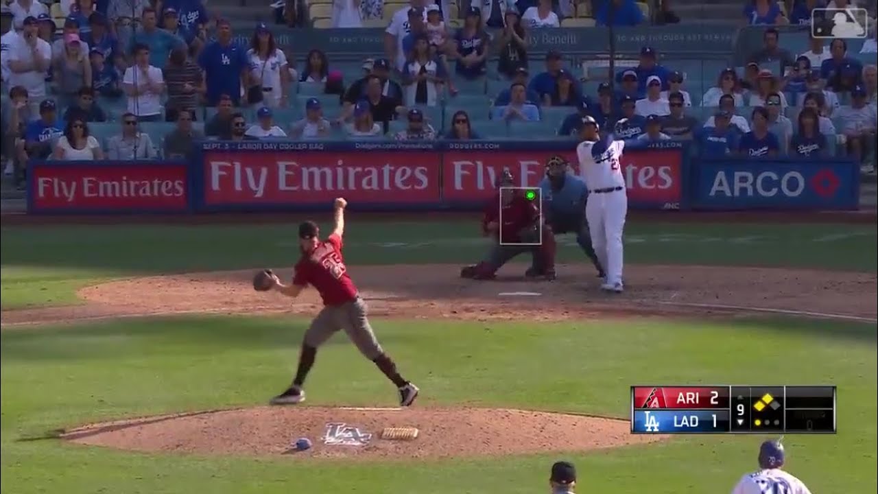 Matt Kemp Walk Off 2-Run Double vs D-Backs | Dodgers vs D-Backs