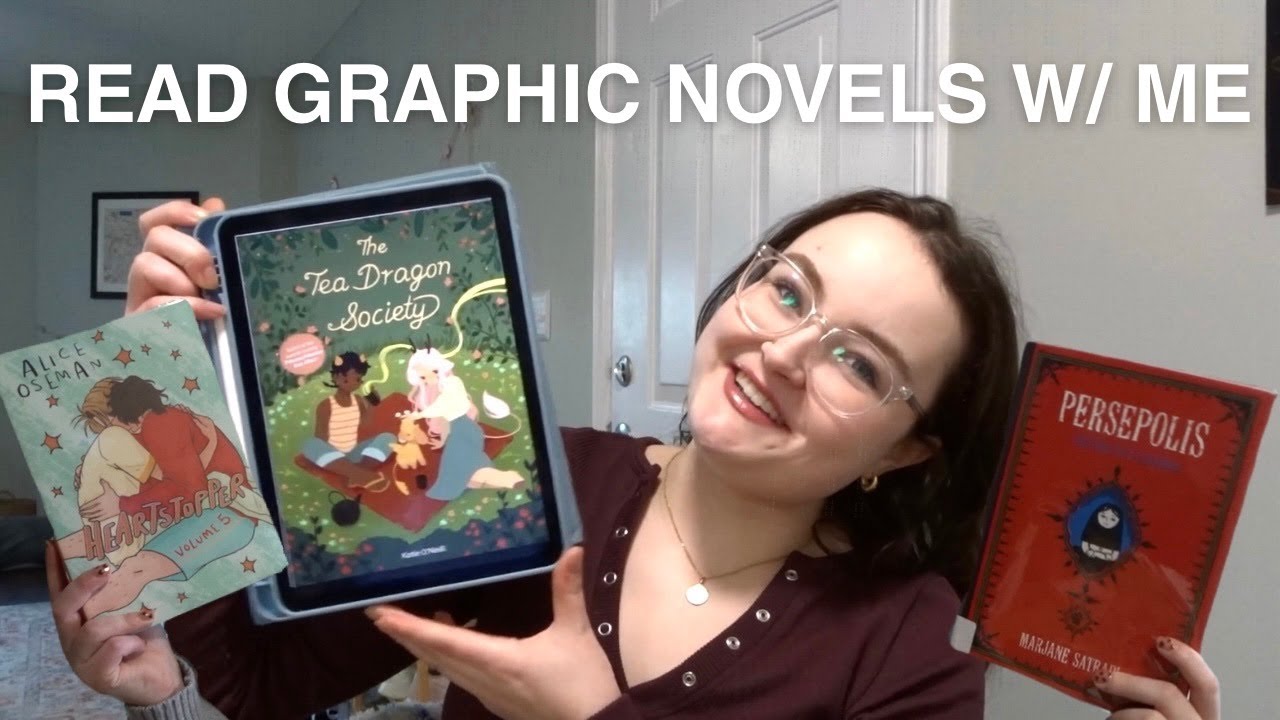 getting out of my reading comfort zone by reading graphic novels for a week