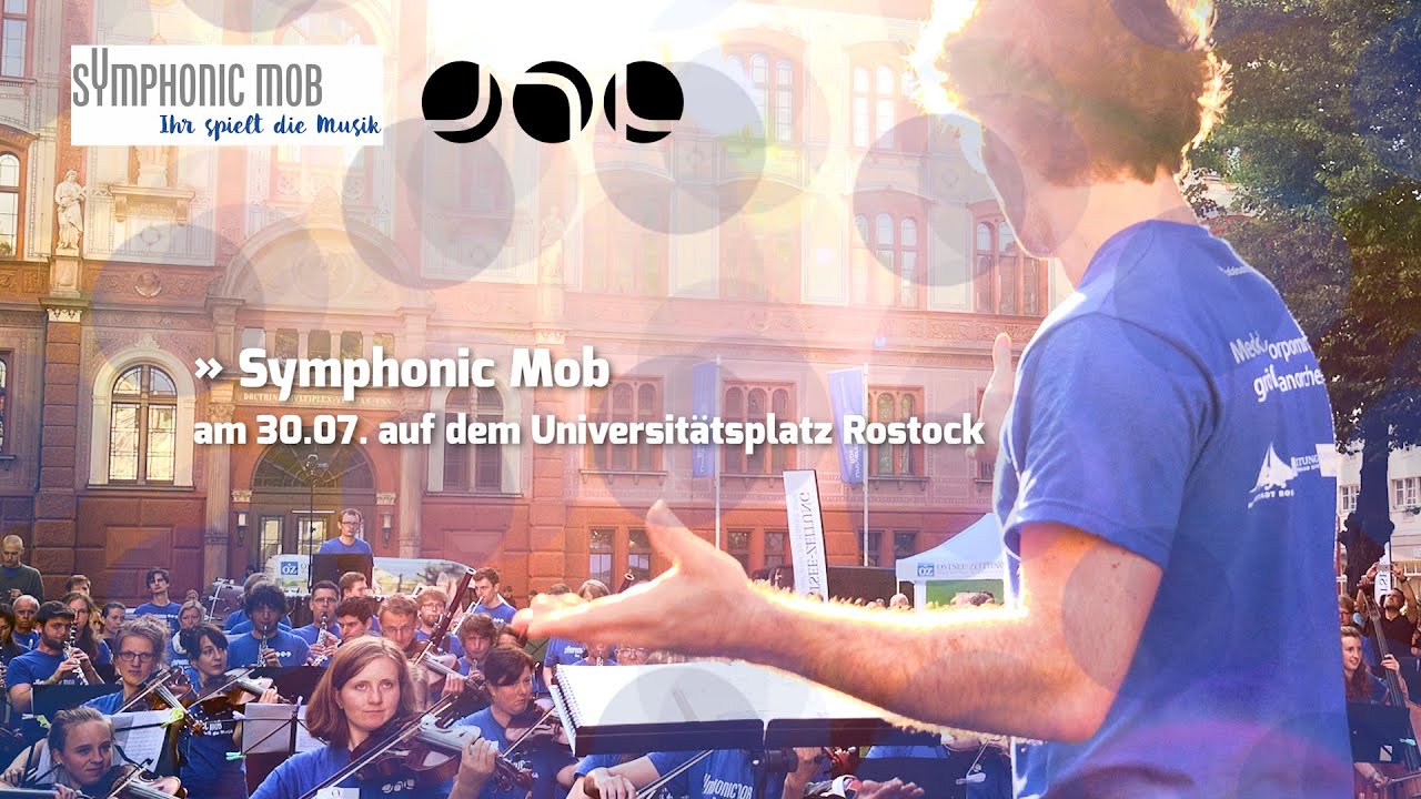 Symphonic Mob am 30.07. auf dem Universitätsplatz Rostock