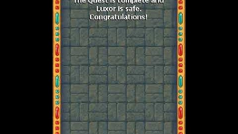 Luxor 2 Java Mobile Muisic: Ending