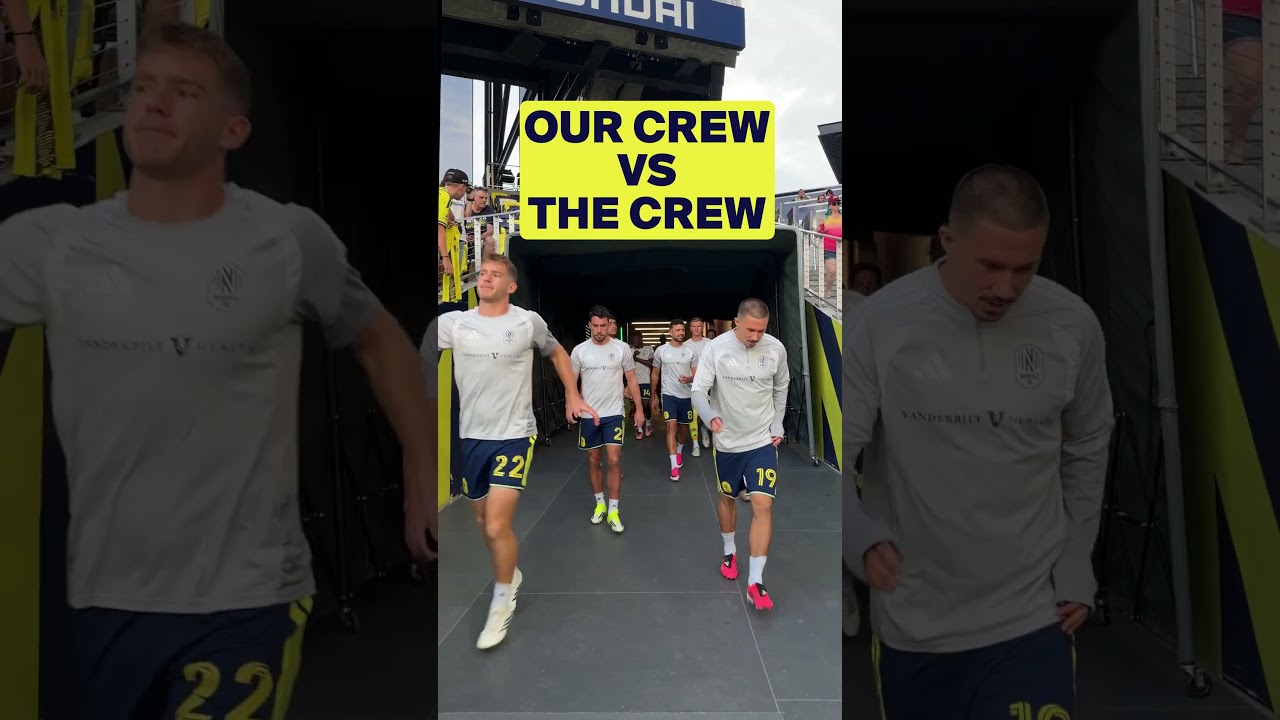 Ready to rock 🤘🎸 #Nashville #soccer #MLS #walkouts #warmups