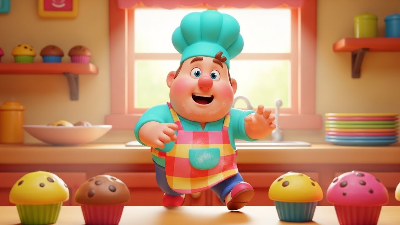 Oh No! The Muffin Man Needs More Muffins 🧁😲 | Nursery Rhymes for Kids