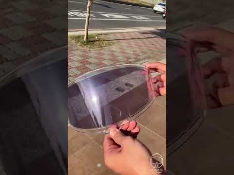 YOURS 全視線變色保護貼 - 安全帽鏡片專用