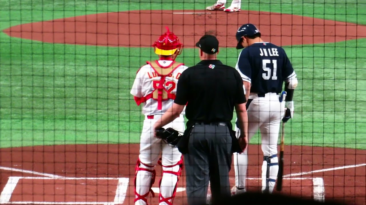 2023/3/13 イ・ジョンフ 李政厚（WBC韓国代表） 中国戦でのマルチ