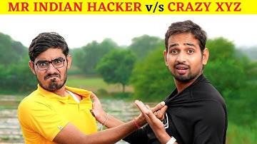 Mr Indian Hacker vs Crazy Xyz 😱 | Amit vs Dilraj Bhai #Short #MrIndianHacker #crazyxyz🚗🏍️