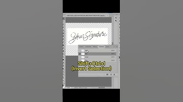 Create a digital signature easily in PS!