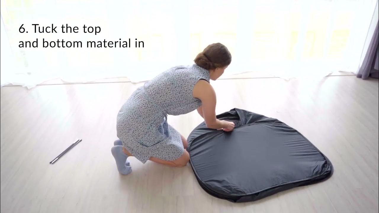 Sensory Tent Folding Instructions YouTube