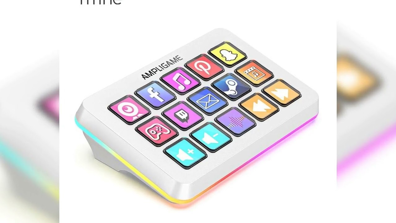 A must-have product! FIFINE D6 Macro Stream Controller App-Triggered Actions with 15-Key Programma