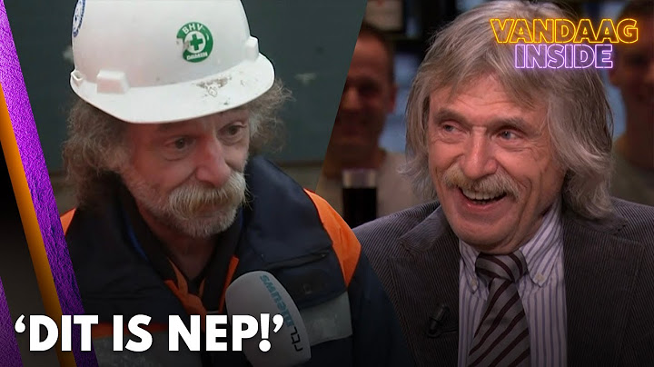 Johan moet lachen om héérlijke beelden van look-a-like: 'Dit is nep!'