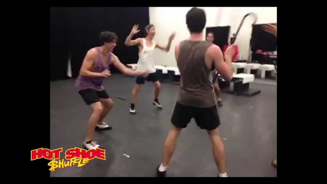 The Tap Brothers Rehearse Hot Shoe Shuffle YouTube