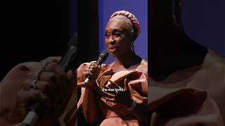 Cynthia Erivo: "We don't get to see the fact that she was loved" 💞