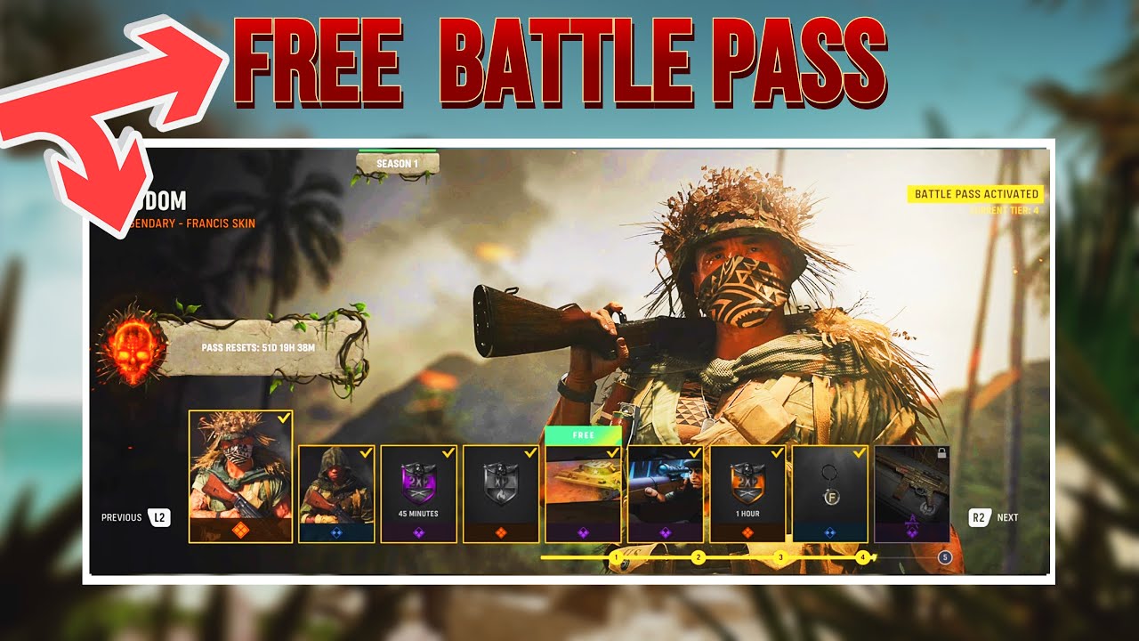 How to get Vanguard season 1 battle Pass for Free! Call of duty Vanguard.