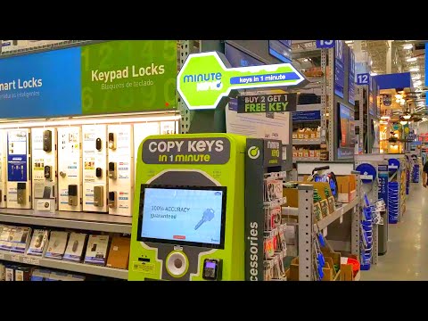Video: Har walmart nøglekopimaskine?