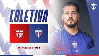 🎙️ COLETIVA COM THIAGO CARPINI | CRB 1X1 FORTALEZA | SÉRIE B 2026