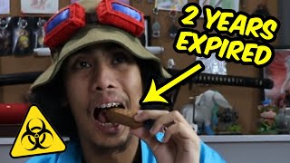 EATING 2 YEAR EXPIRED FOOD