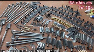 Đồ dùng phục vụ nông nghiệp làm vườn rèn từ nhíp oto các loại quốc ,dầm,giá tốt nhất chỉ từ 40nghìn.