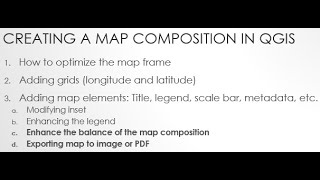 QGIS Map Composition: Enhancing Balance and Exporting Maps