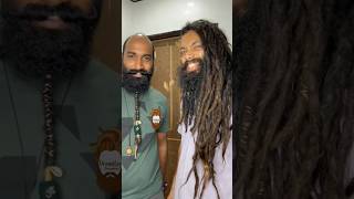 Hippies  | Dreadlocks 🕉️🌈😍 | Beard Dreads | Mumbai Hair Studio | #ytshortsindia #shortsyt #shorts