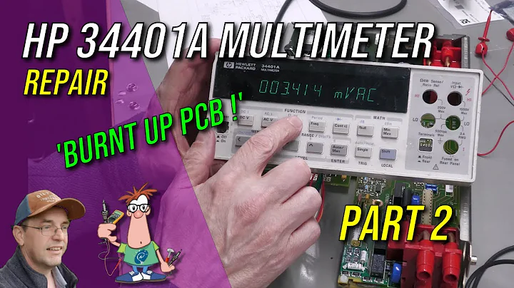 No. 125 - HP 34401A 6.5digit Multimeter Repair - Part 2