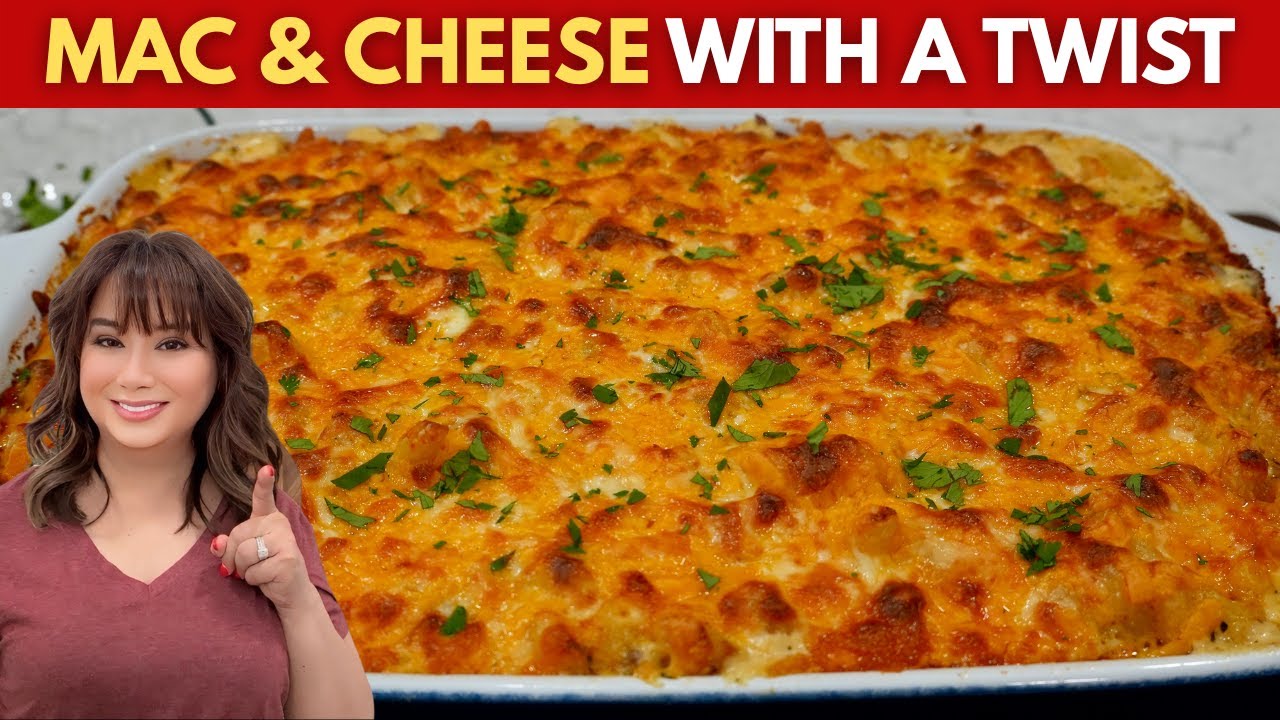 Сливочные макароны с сыром с изюминкой