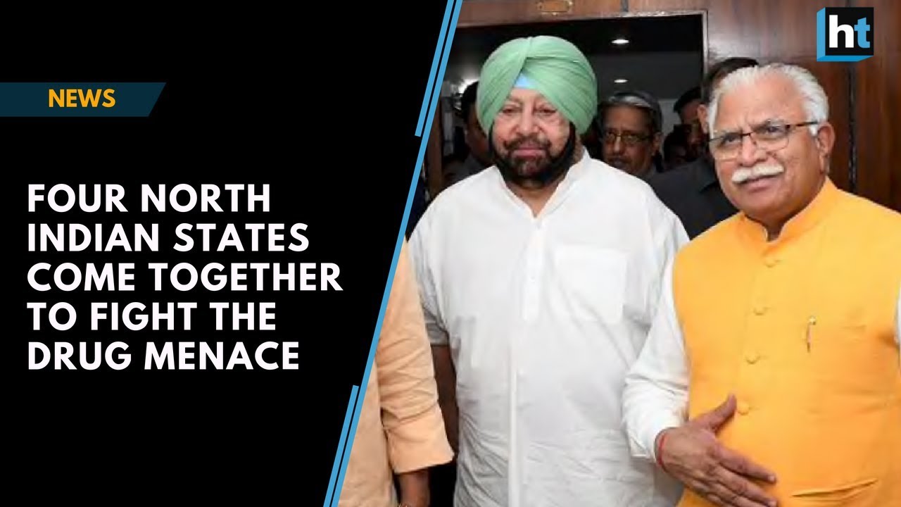 Four north Indian states come together to fight the drug menace
