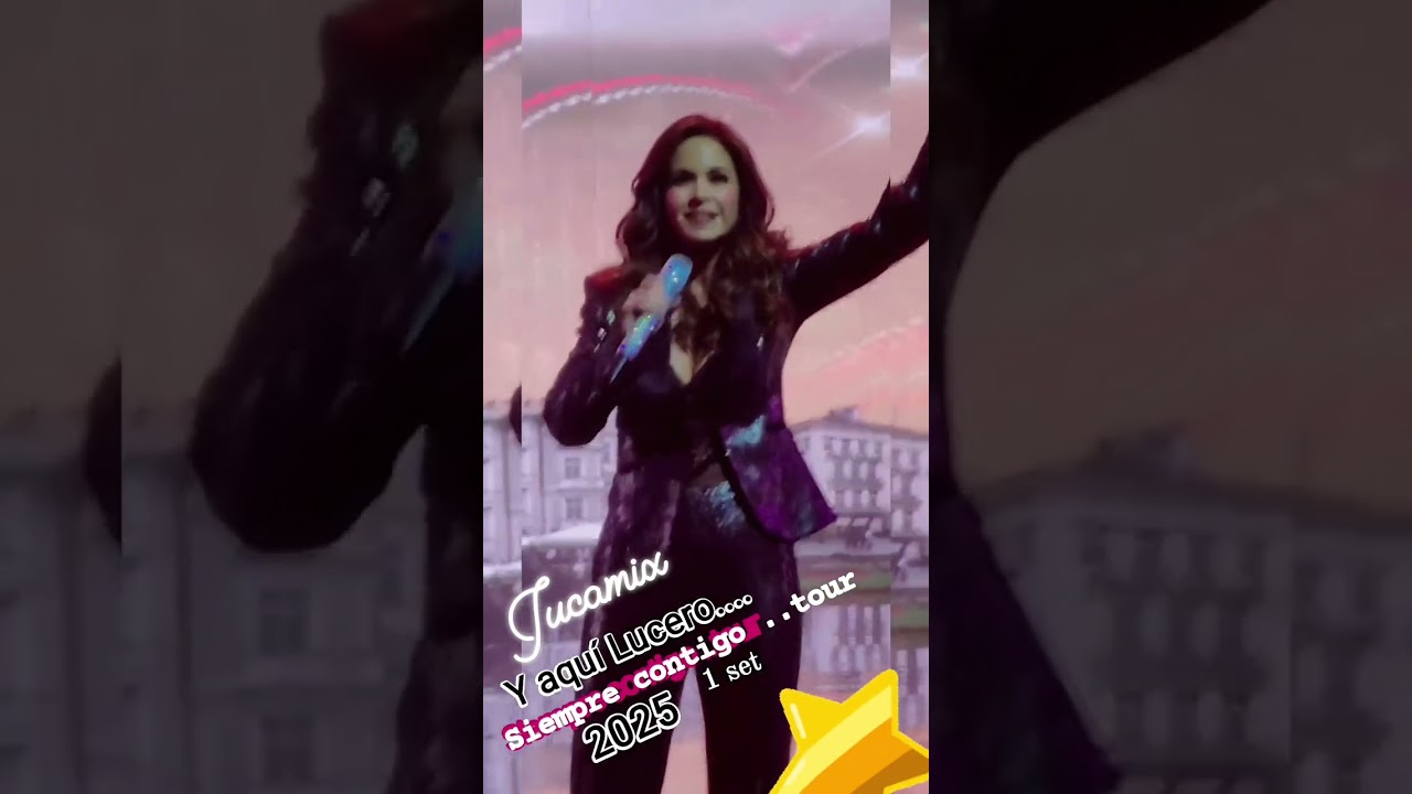 Lucero toluca 2025 tour Siempre contigo 