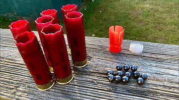 12 Gauge 12 Pellet 00 Buck Load