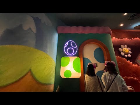 【USJ Soundtrack】ヨッシー・アドベンチャー キューラインBGM「ヨッシーアイランド　〜マップ〜」