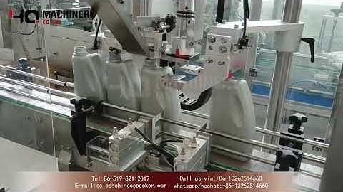Automatic Cap Pick and Place Capping Machine|YQ machinery chuck capper with lid sorting bowl