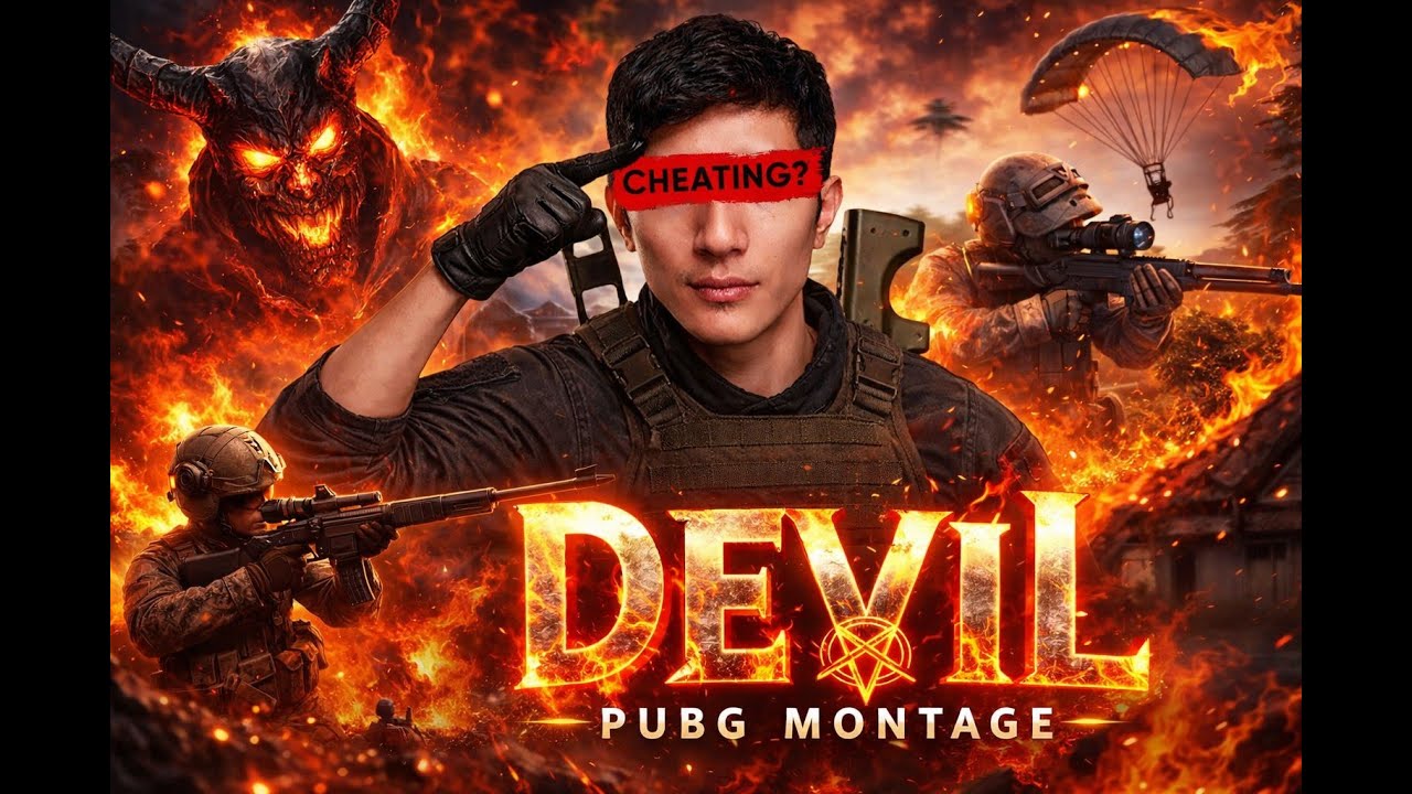 PUBG : BATTLEGROUNDS | MONTAGE | DEVIL