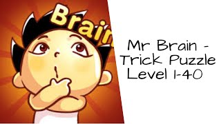 Mr Brain - Trick Puzzle Game Level 1-40 screenshot 5