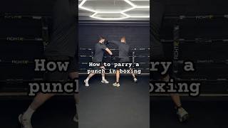 How To Parry A Punch In Boxing