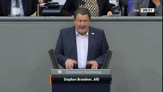 AKTUELL : REDE STEPHAN BRANDNER ( AFD ) AM 17.APRIL IM DEUTSCHEN BUNDESTAG IN BERLIN.