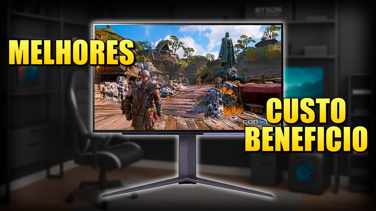 MONITOR CUSTO BENEFICIO 2026 | TOP 7 MELHORES MONITORES BONS E BARATOS