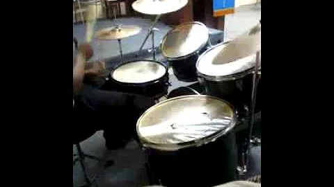 Me just playin around at church