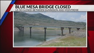 US 50 closes over reservoir because of cracked bridge