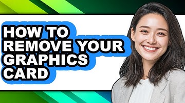 How to Remove Your Graphics Card - Full Guide