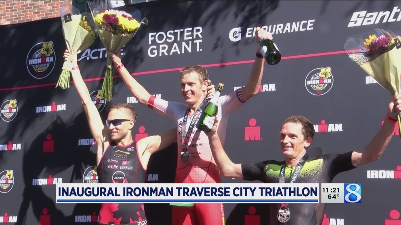 Traverse City hosts first Ironman triathlon