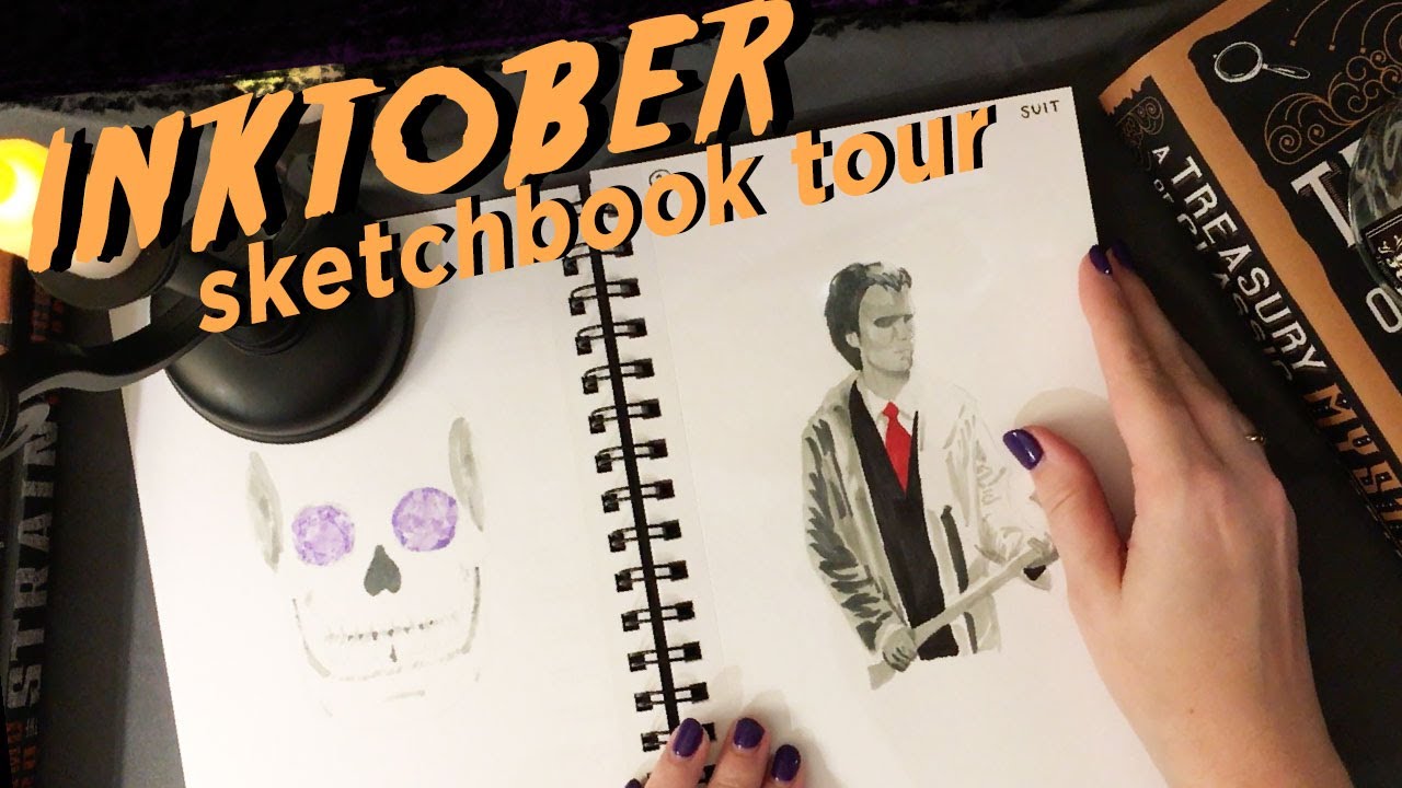 Inktober 2021 | Sketchbook Tour | All 31 Prompts!