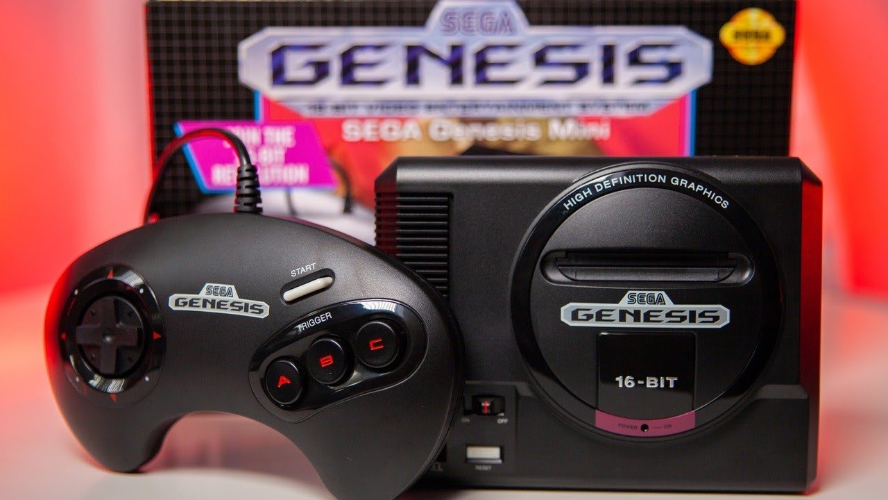Sega Genesis Mini / ОБЗОР РАСПАКОВКА ТЕСТ - YouTube