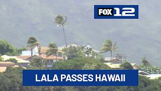 Hurricane Lala passes Hawaii leaving behind damaged houses bridges power lines