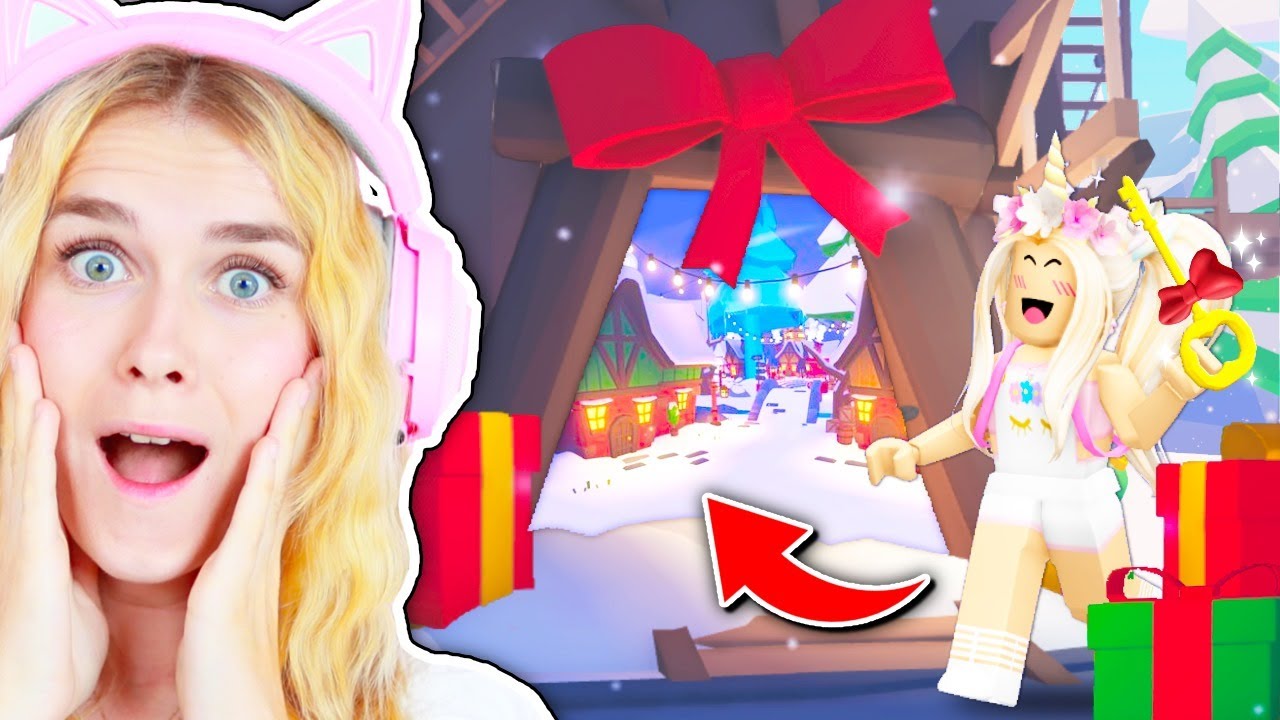 Unlock *NEW SECRET* Christmas World In Adopt Me