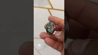 Spider Pattern Nishapuri Feroza 😍 Premium Quality With Verified Certificate ✅ #nishapuri #feroza #yt
