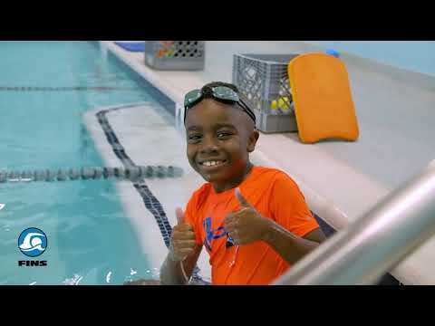 FINS Swim School Level Journey- Yellow FINS to Shark FINS